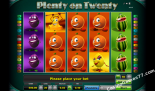 spilleautomater online Plenty on twenty Gaminator