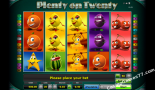 spilleautomater online Plenty on twenty Greentube